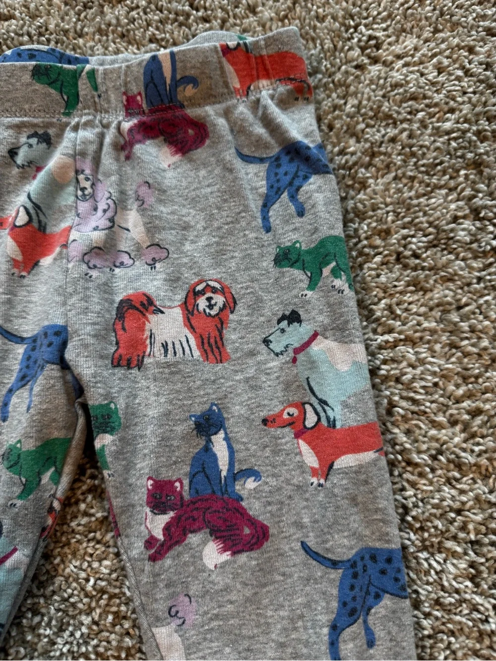 Girls Pajama Bundle Puppy love 3 sets of pajamas pants and tshirts size 3T